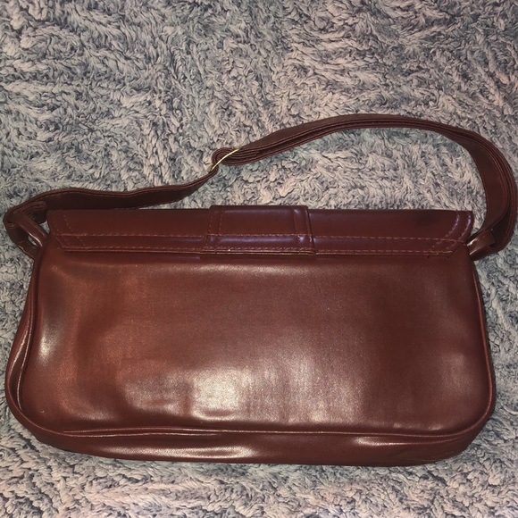 Vintage Shoulder Crossover Purse Deluxe Brown - Picture 2 of 7